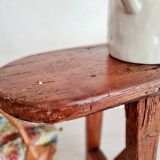 Old wooden farm bench