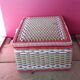 Sewing box rope and scoubidous 60s