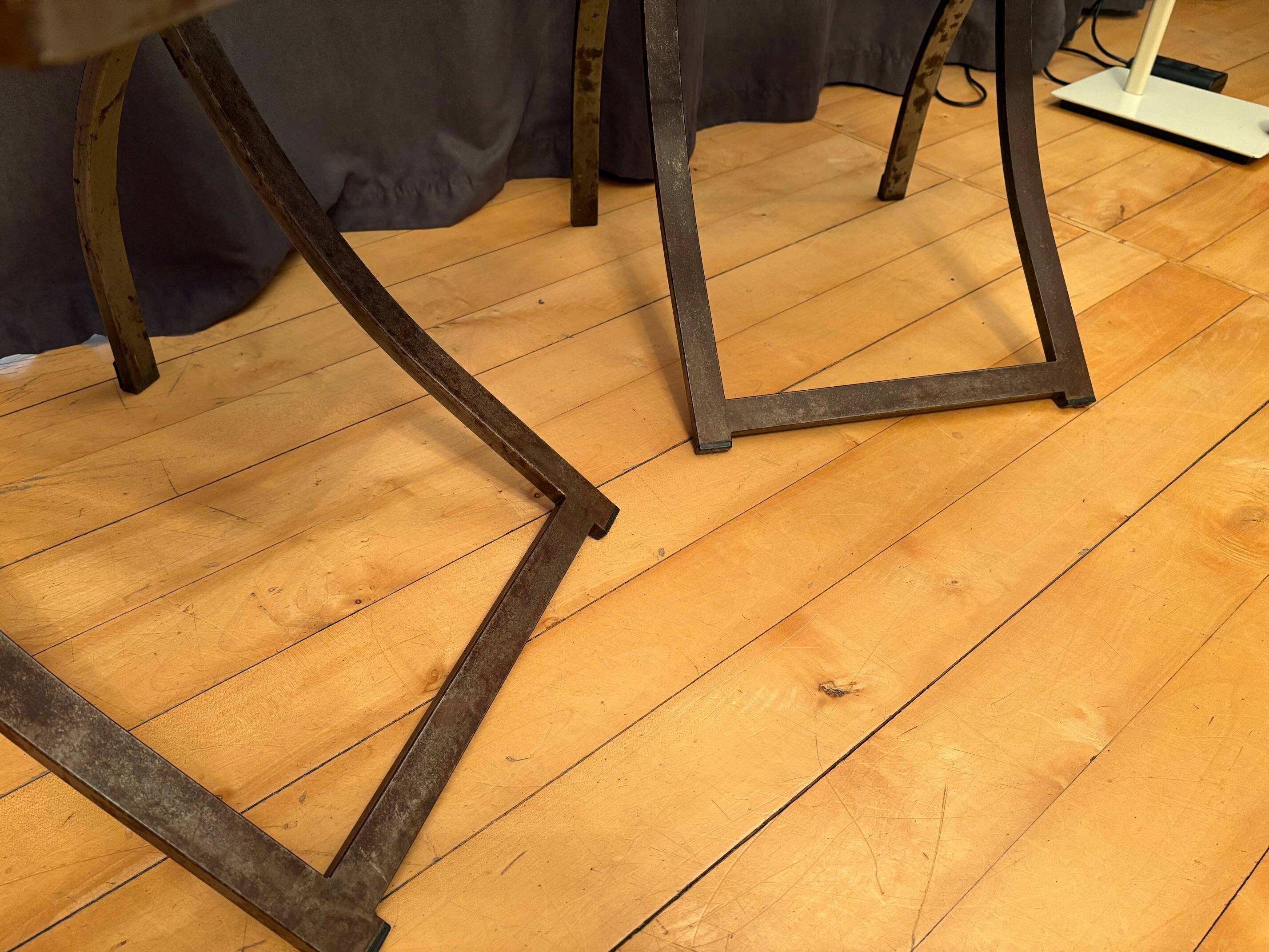 Pair of Sinus chairs designed by Karl Friedrich Förster, KFF, Germany, 1990