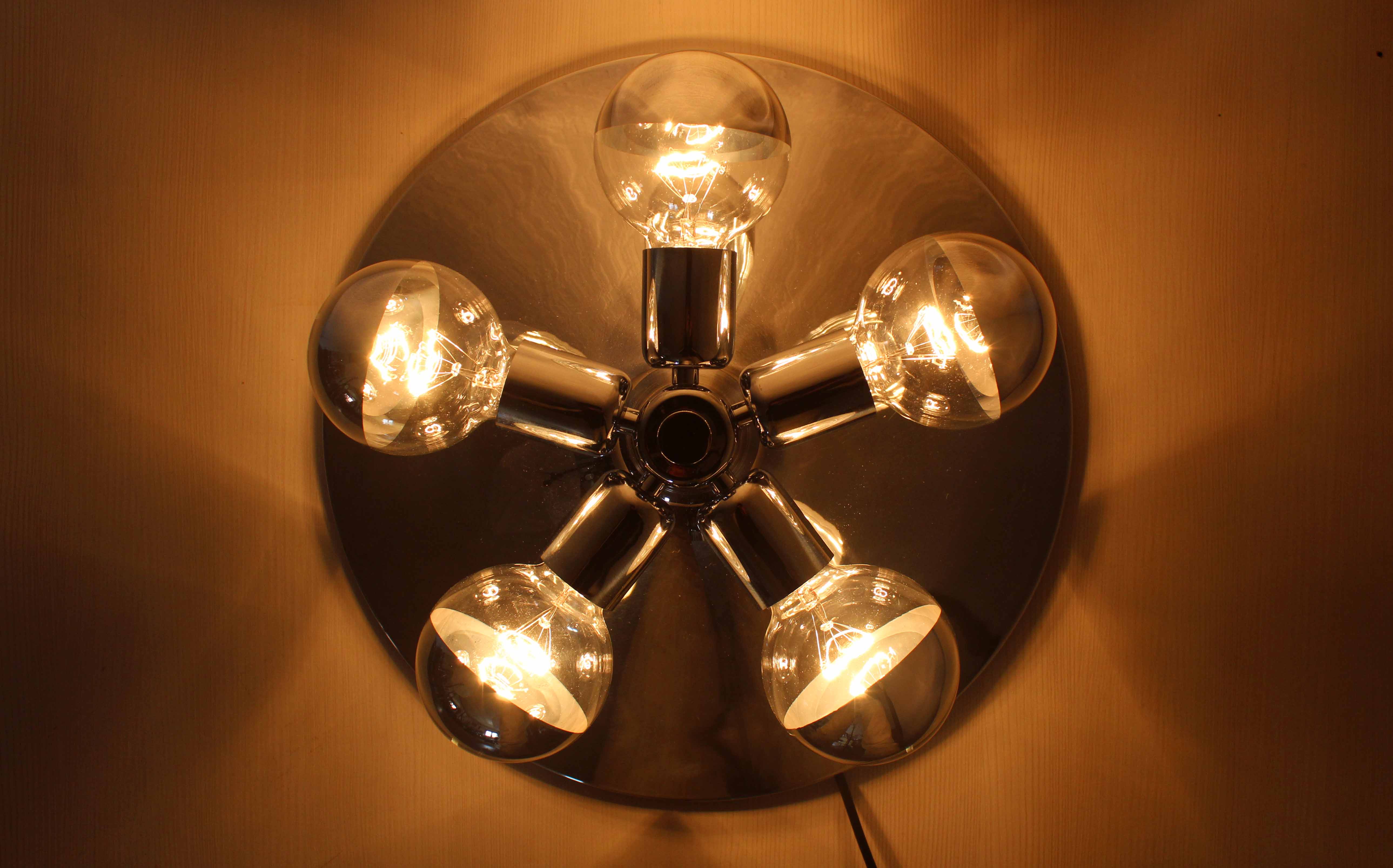 Ceiling sputnik Hustadt Leuchten