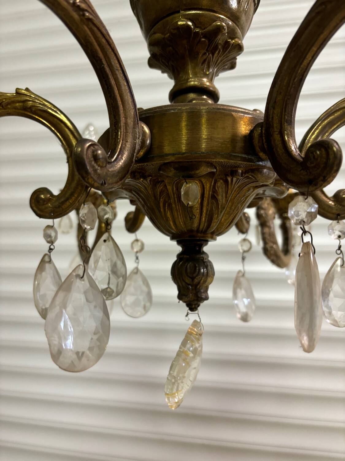 Lustre suspension en bronze