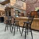 Set of 3 bar stools