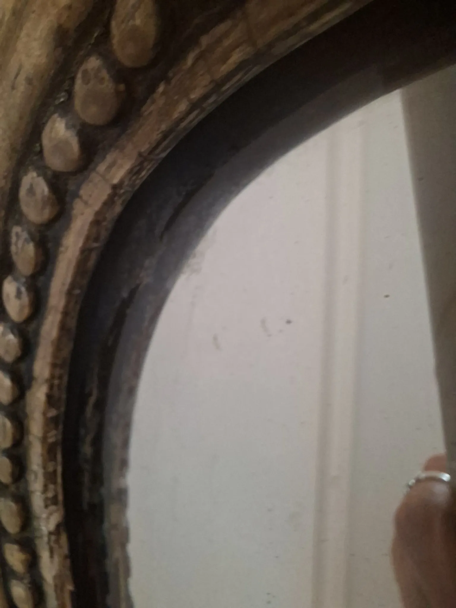 Large Louis-Philippe fireplace mirror, stamp 1899