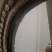 Large Louis-Philippe fireplace mirror, stamp 1899