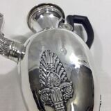 Silver teapot