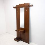 Porte-manteau et porte-chapeau Art Nouveau, vers 1910, Autriche-Hongrie