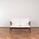 Mid-Century Danish Teak Two-Seater Sofa, 1960s.