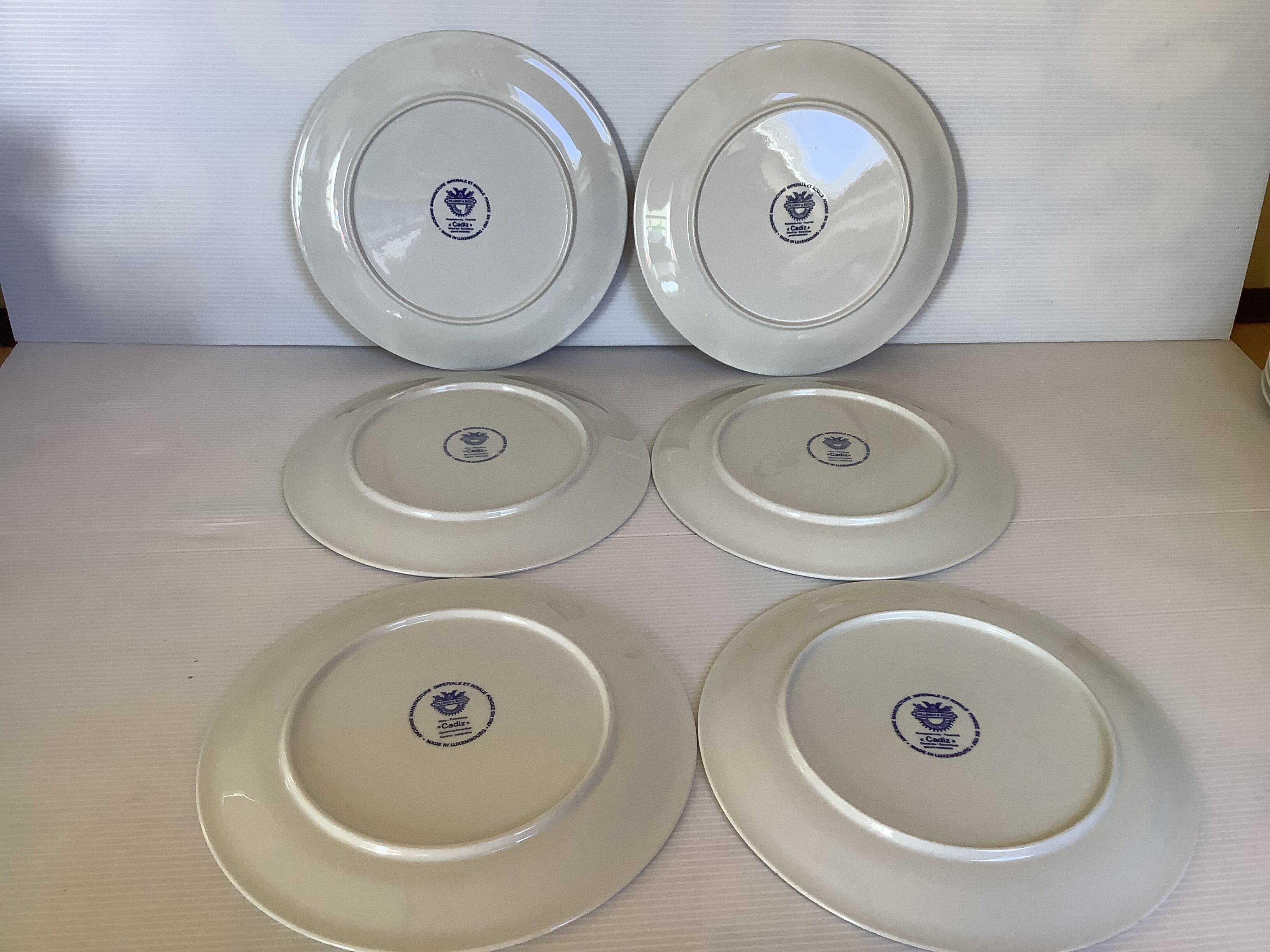6 dessert plates Cadiz Villeroy and Boch