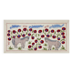 Tapis turc vintage noué à la main 50x92cm