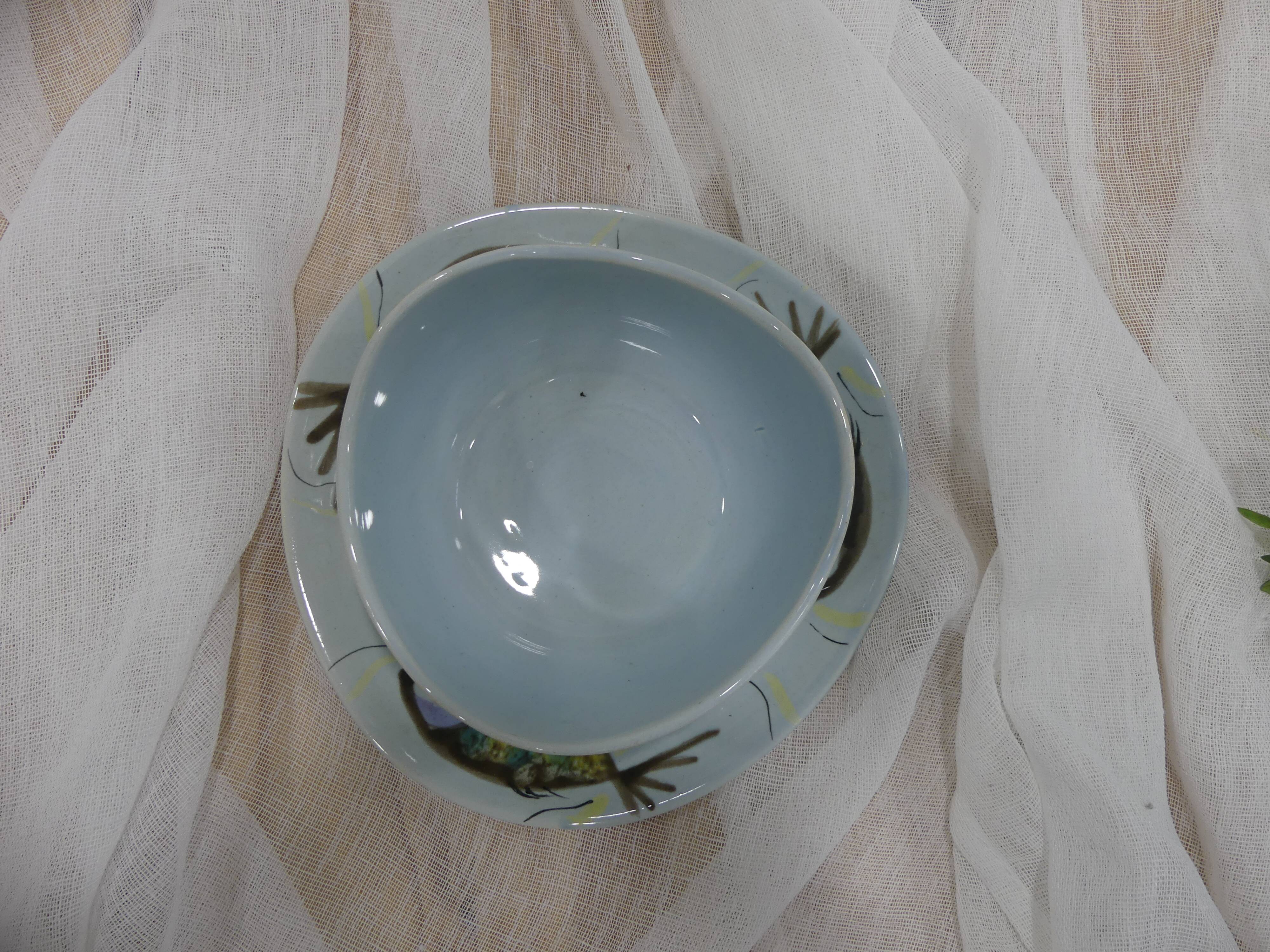 Ceramic sauce dish