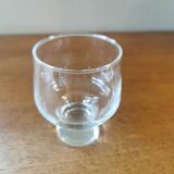6 verres à pied vintage 70 empilables