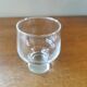 6 stackable vintage 70s stemmed glasses