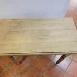 Table rectangulaire ancienne en orme massif