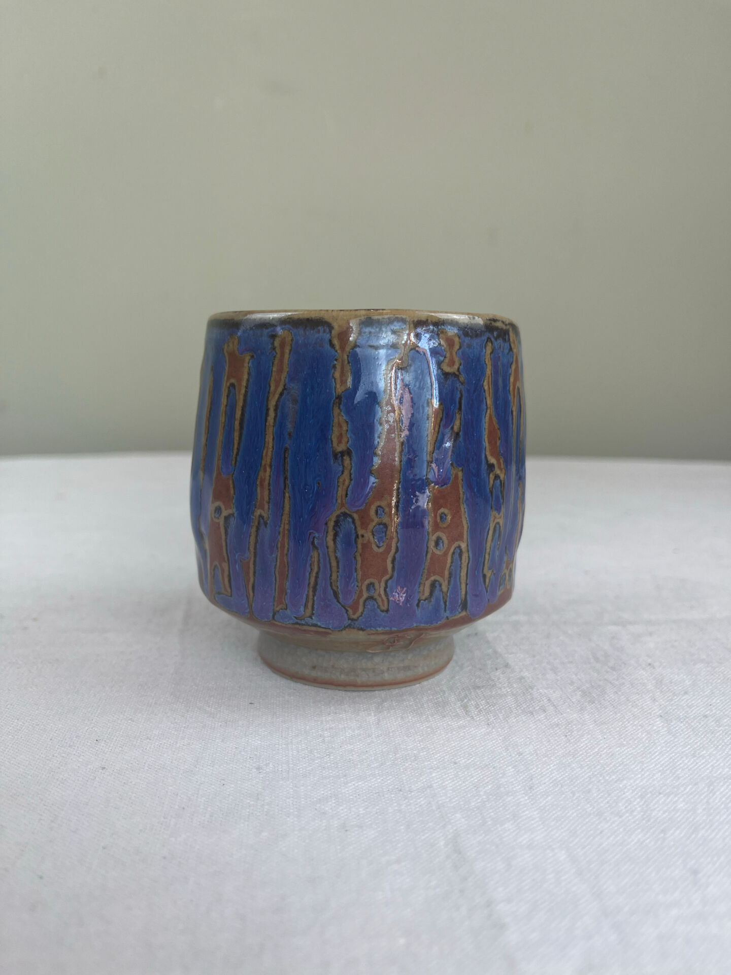 Handcrafted stoneware mug