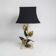 Bronze floral lamp 1970