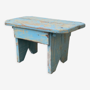 Banc patiné vintage 1950