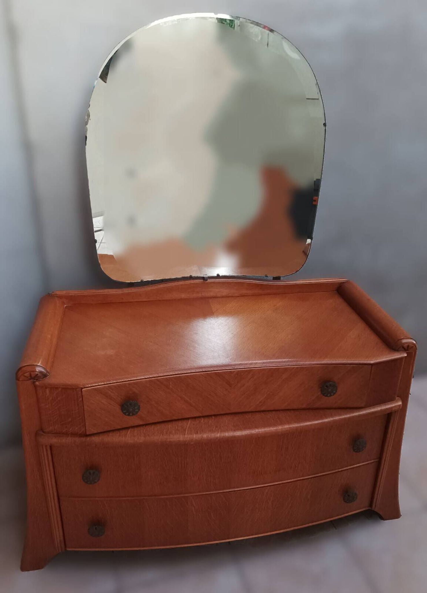 Austin suite oak dressing table 1960