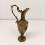Decorative ewer in gilded metal Baroque style - 22 cm Antique vase