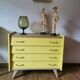 Vintage chest of drawers restyled feet compass