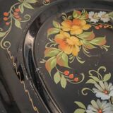 Russian painted metal tray