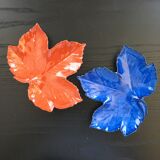 Pair of leaf cups