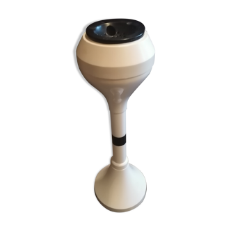 Ashtray on foot tulip white 1970