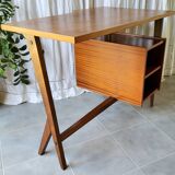 Asymmetrical desk from the 50s/60s