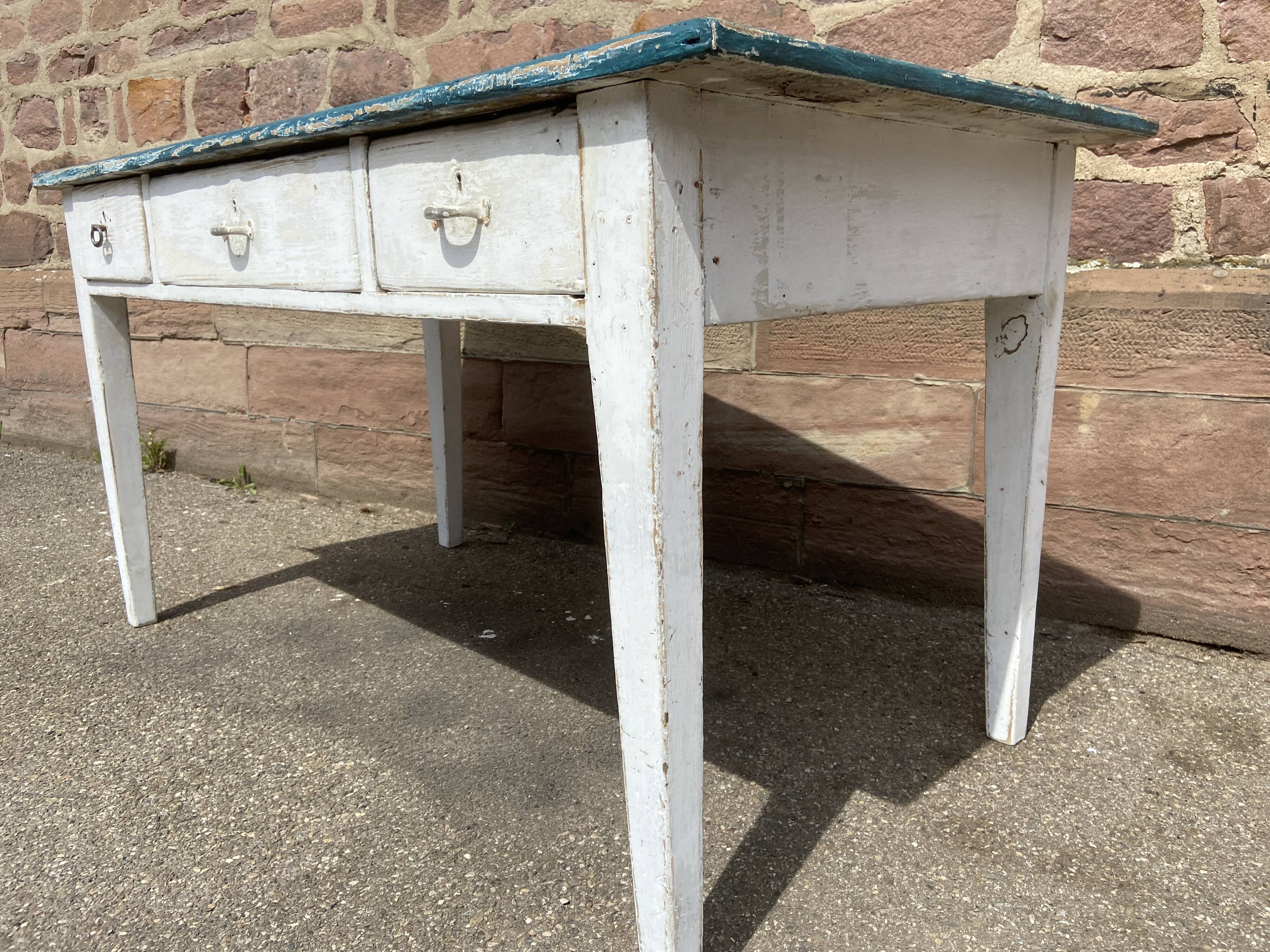 Farm table vintage fir 1900