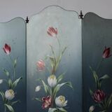 Art Nouveau hand-painted fireplace screen | 1920s