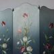 Art Nouveau hand-painted fireplace screen | 1920s