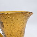 Bubble glass pitcher