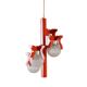 Pendant lamp, Space Age, 1970s, manufactured in Italy