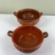 Glazed terracotta pot