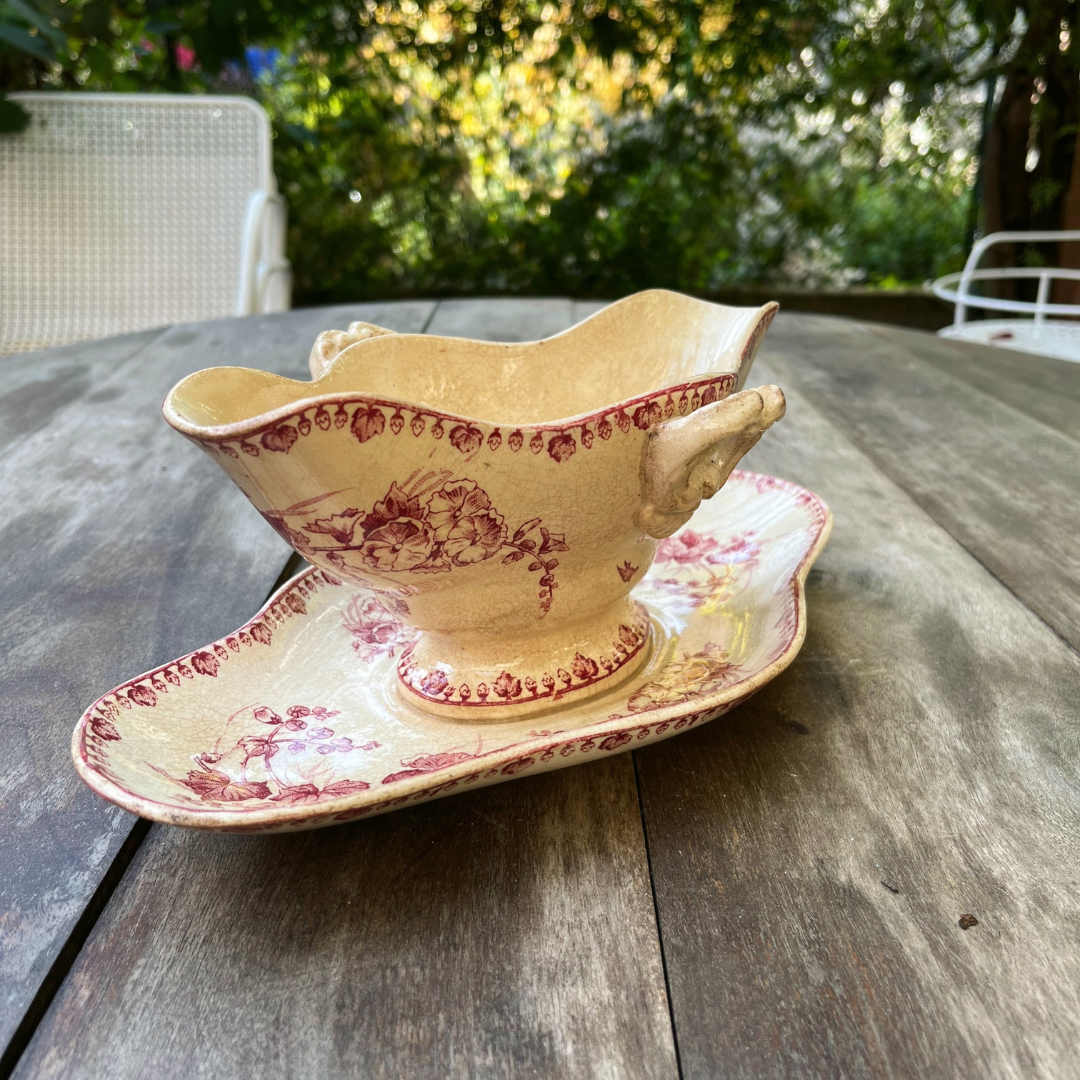 Saucière Terre de fer model Houblon