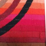Patrice Allart geometric kinetic tapestry circa 1970