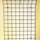 String metal wall mount coat, hat and umbrella rack, 1960s