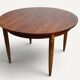 Table de repas extensible en teck, années 1960