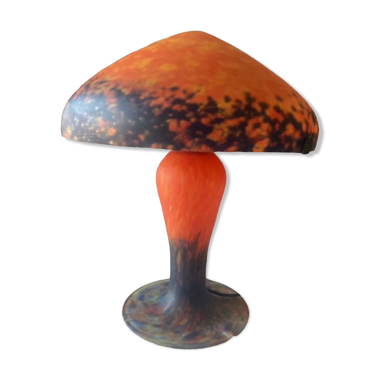 lamp Mushroom Muller Fres Lunéville