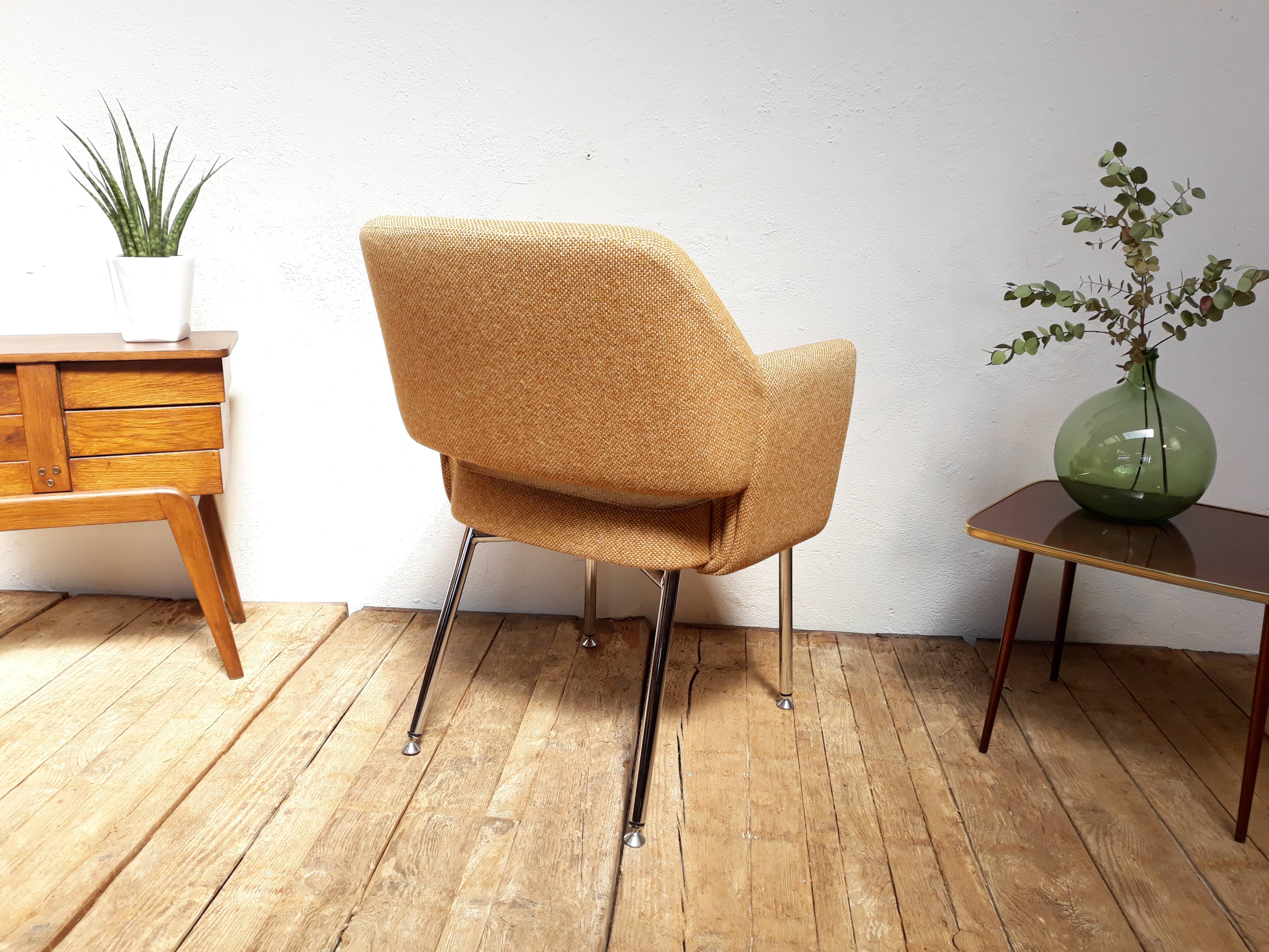 Vintage armchair design Pierre Gautier Delaye "Deauville"