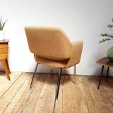 Vintage armchair design Pierre Gautier Delaye "Deauville"