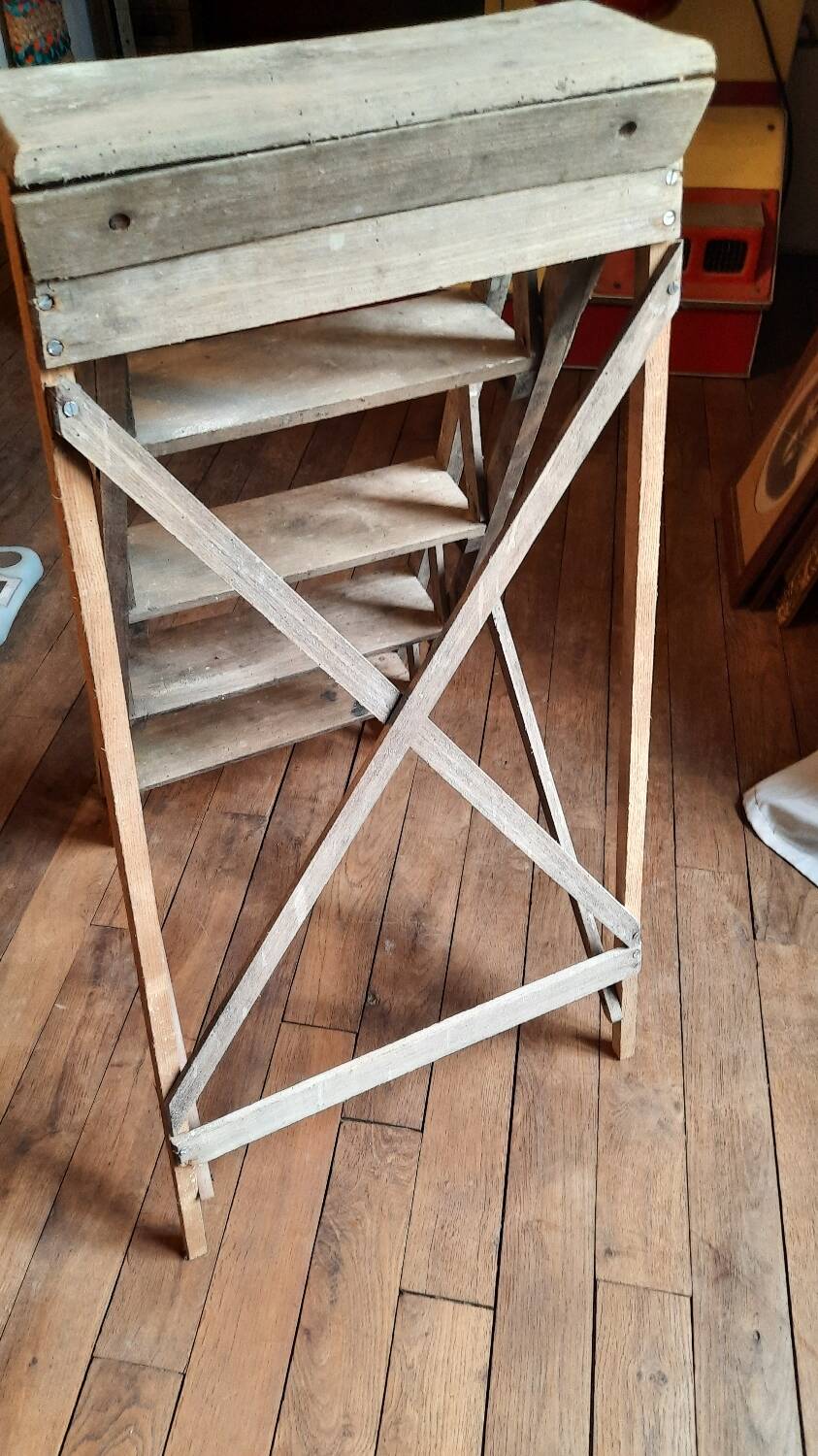 Vintage stepladder