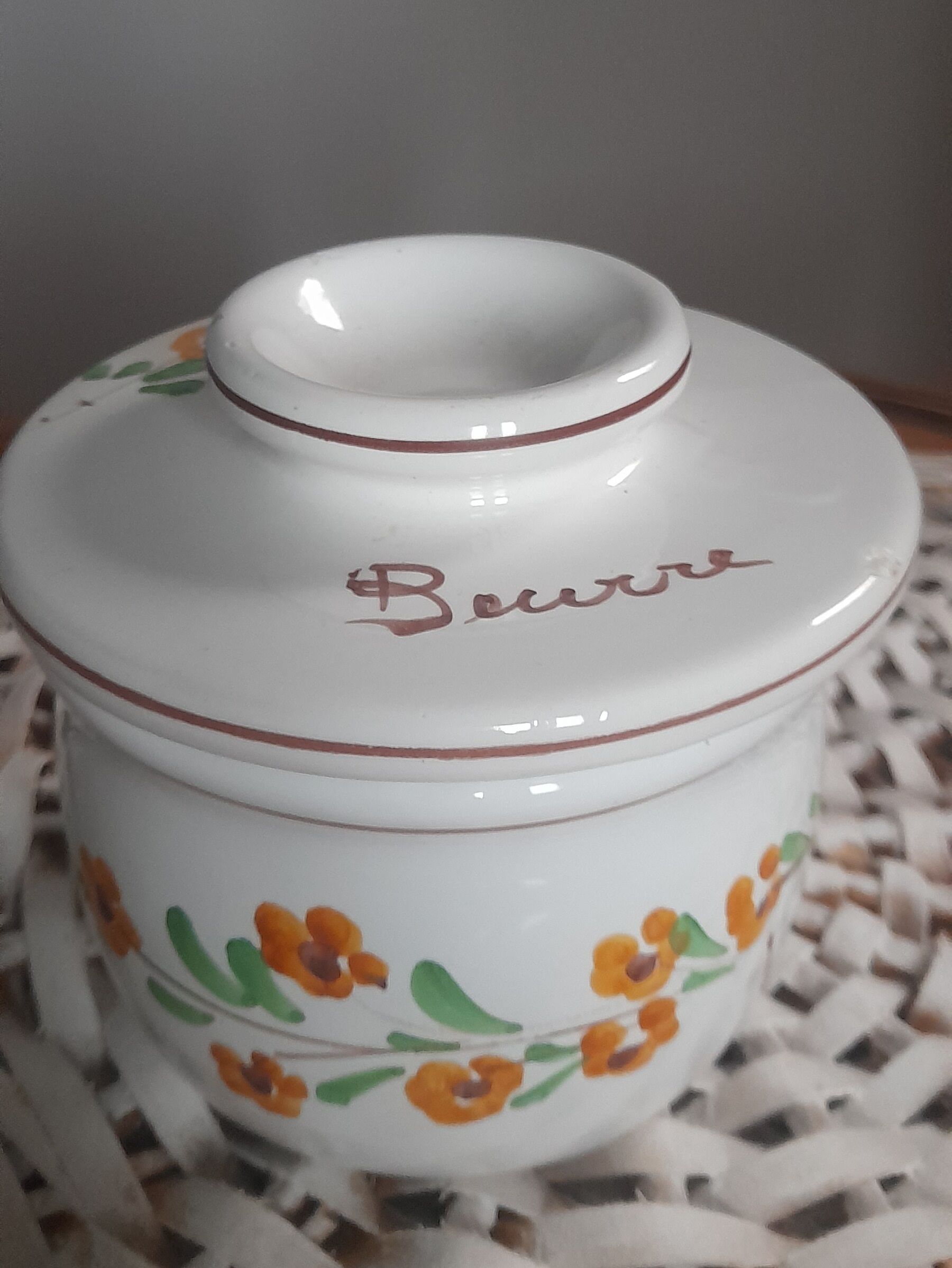 Beurrier - Rose - Aude Loison Céramique