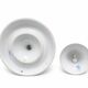 Duo en Porcelaine de Herend - Chandelier et Clochette Apponyi Orange