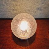 Bubble glass table lamp, Space Age style, 70s