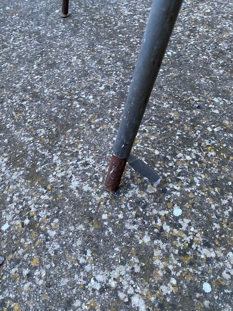 7 DSC 1965 chairs by Giancarlo Piretti published by Castelli, Italy.