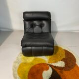 Brown leather heater