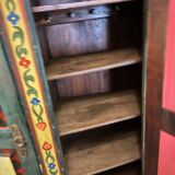 19th century Fribourg painted wardrobe