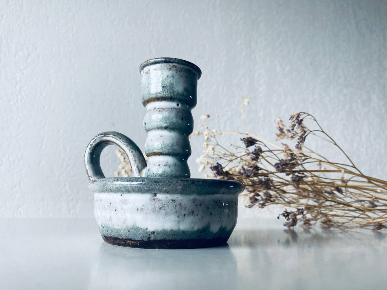 Black Valley sandstone candle holder