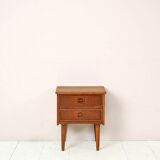 Danish nightstand with drawers