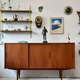Teak sideboard, Denmark 60s/70s, vintage, mid-c modern